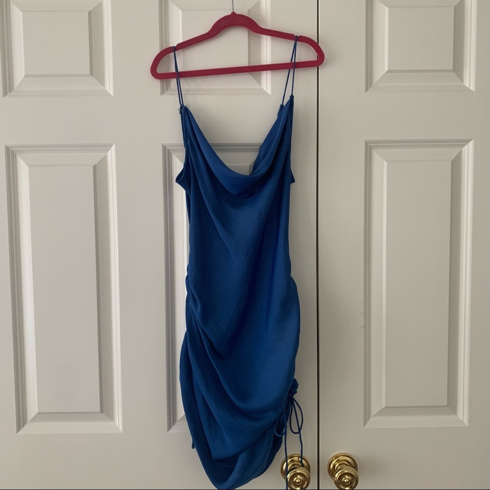 free people satin mini dress
